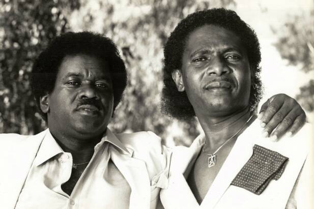 Elihue Flowers & Anthony Richards "two of the members from "The Crystals" singing quartet in Belize the early 60's
