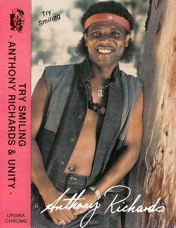 Anthony Richards "Try Smiling" 1988 Caye Records - Produced by: Raymond Barrow / Unity Productions