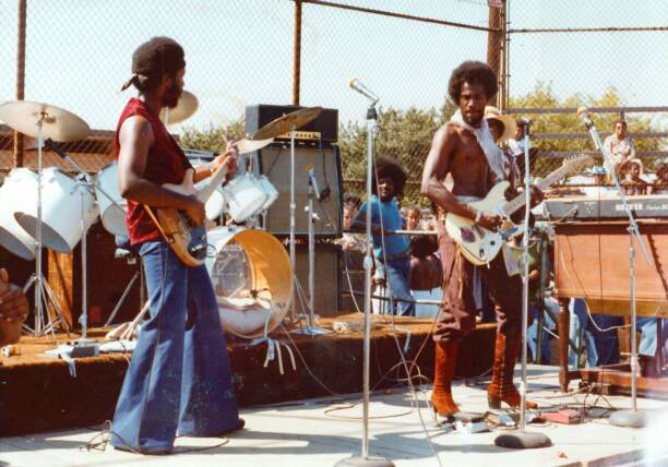 Bredda David & @ Jesse Owen Park in the 70s